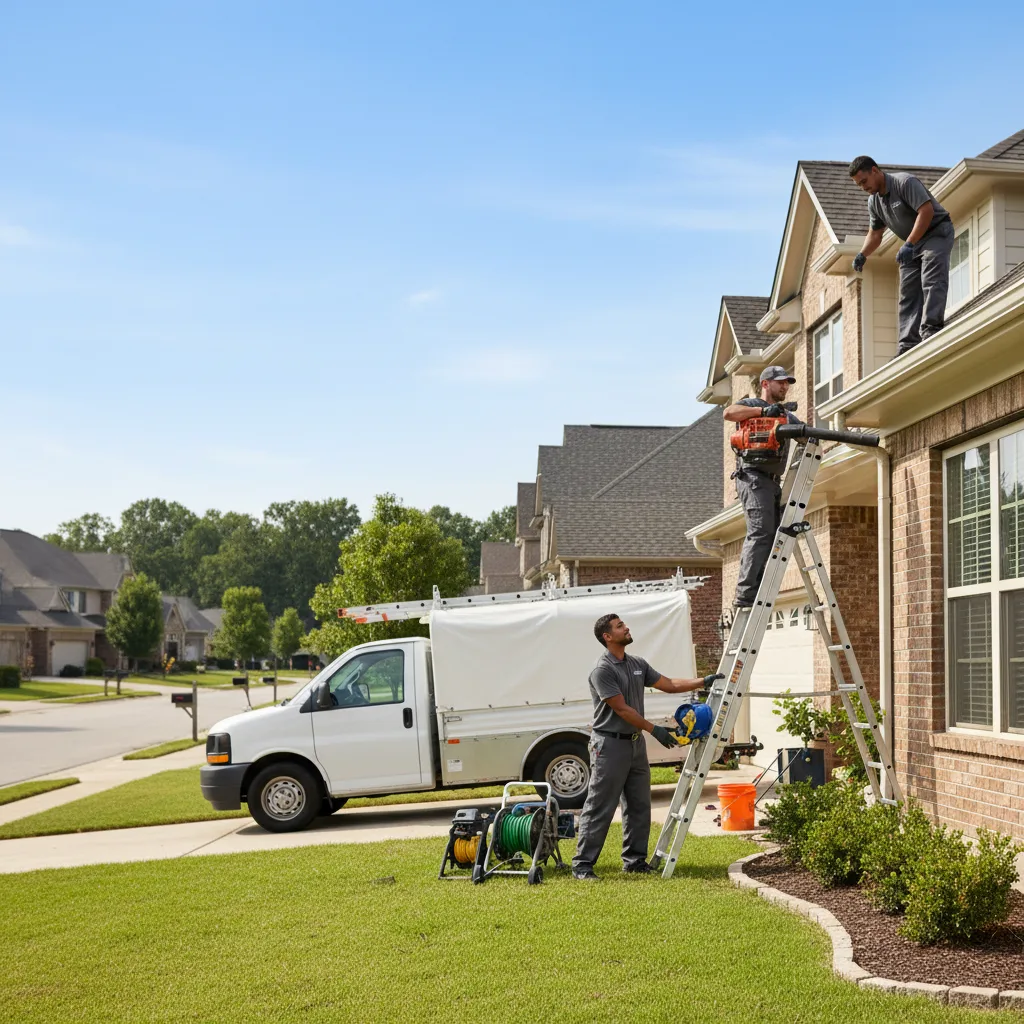 Home Gutter Service in Pfafftown, NC near me
